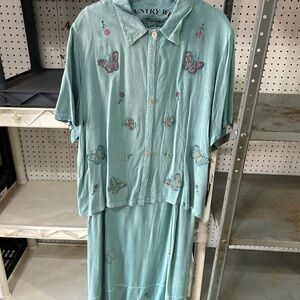 NWT Country Wear 2000 Casual Dress XL 100% Rayon Made in India